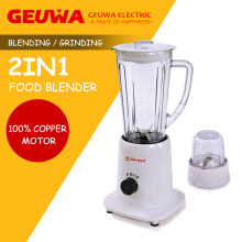 Geuwa 1250ml Mezclador de plástico con tapa adicional